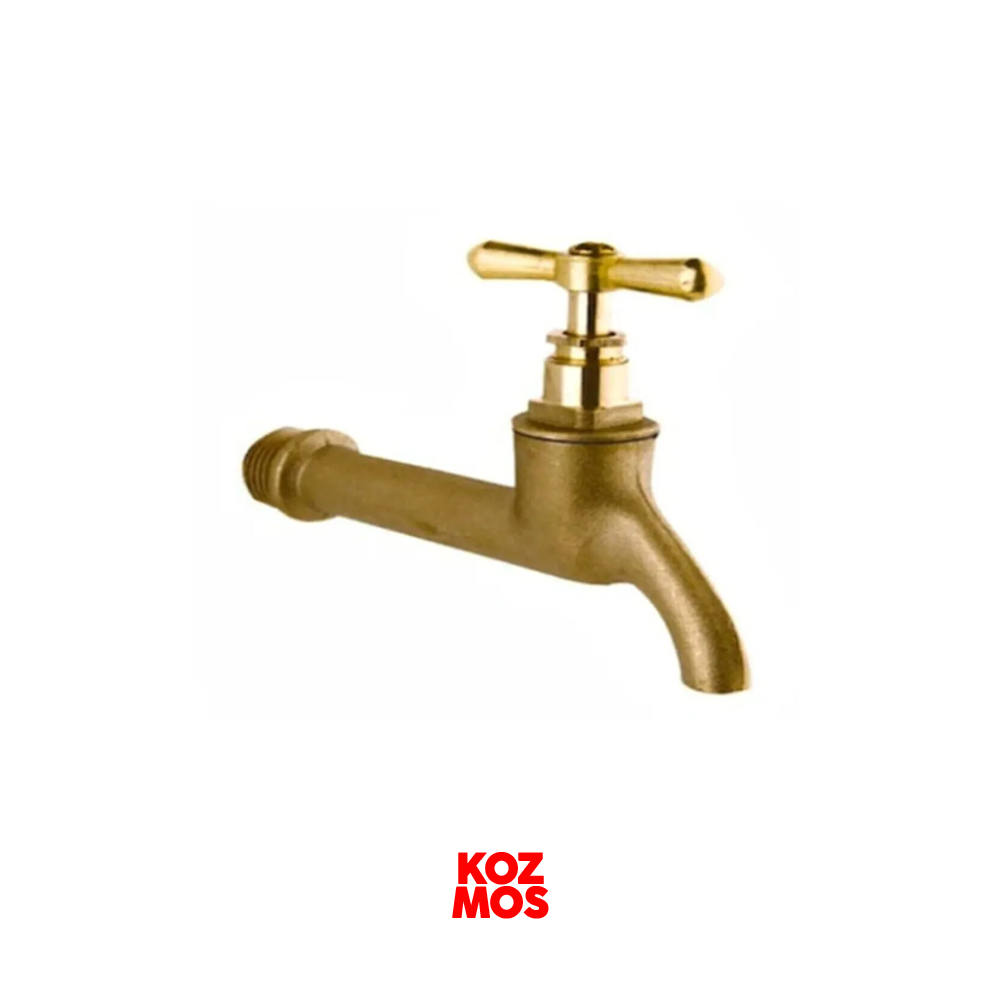 Bahçe çeşmesi sarı 1/2''