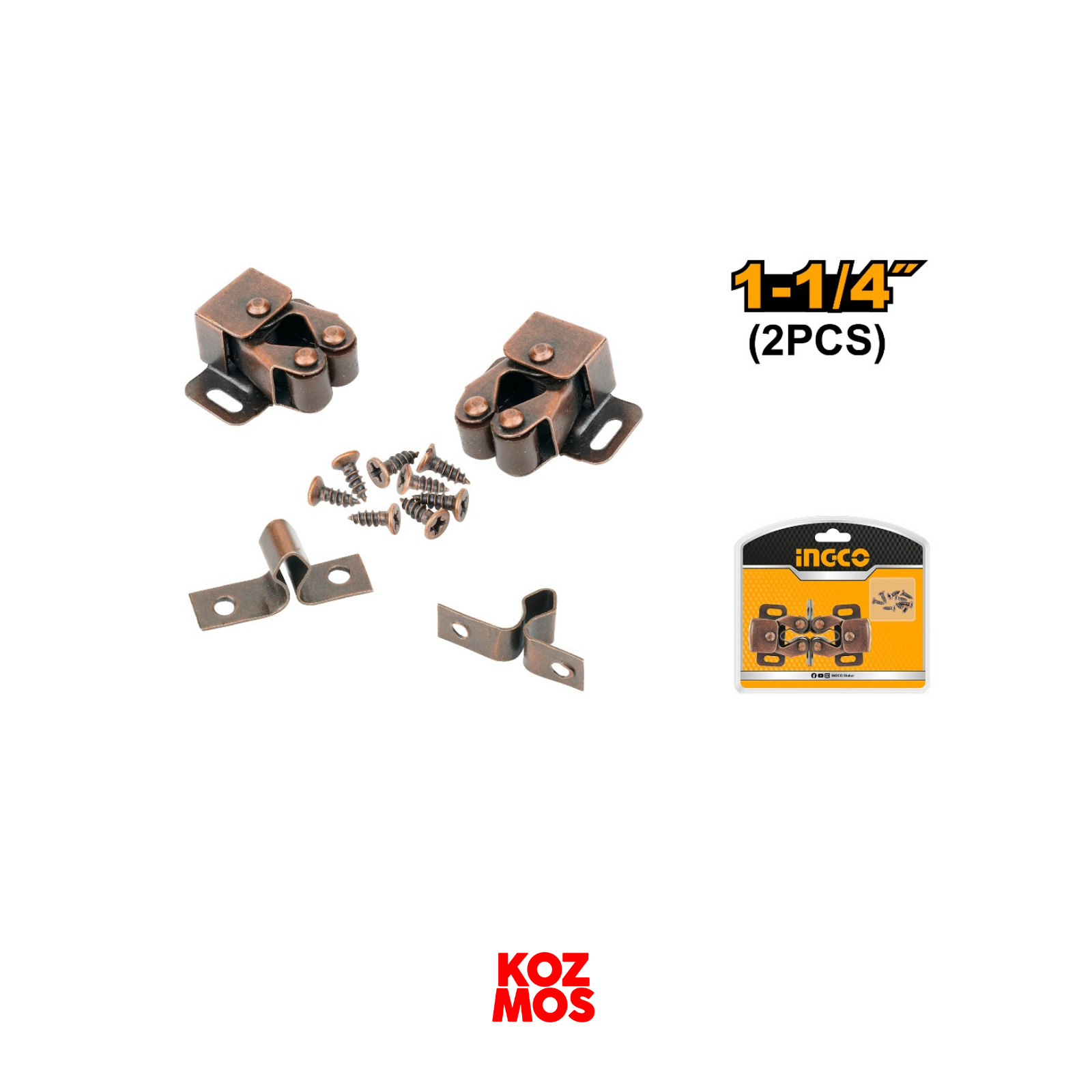 İngco hra2304 çelik antik desenli kapı mandalı 1- ¼ ‘’ 2 adet