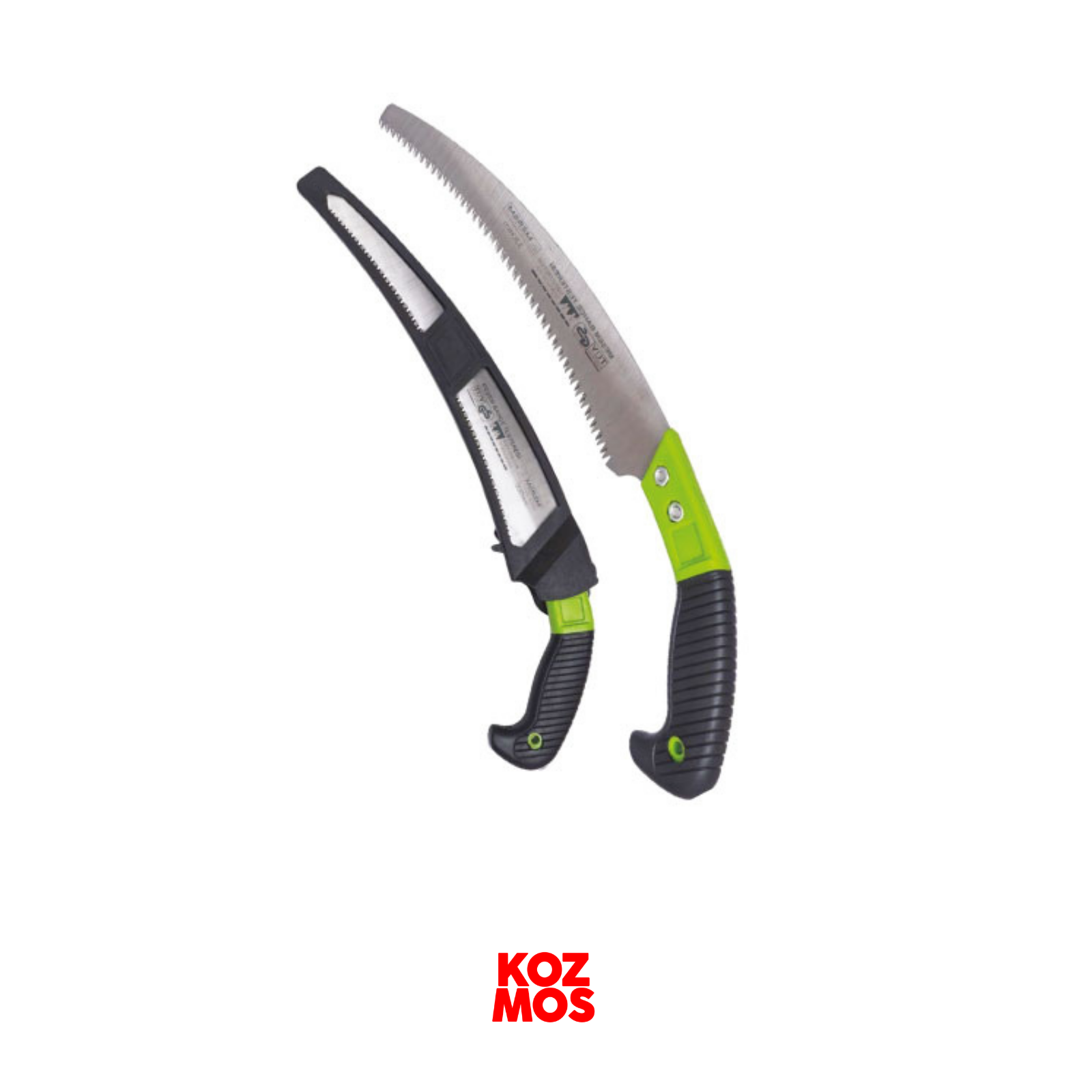 330 mm budama testeresi meşem kılıflı - yeşil