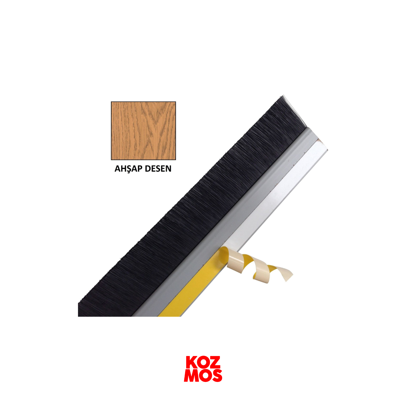 Kapı altı fırçası ahşap