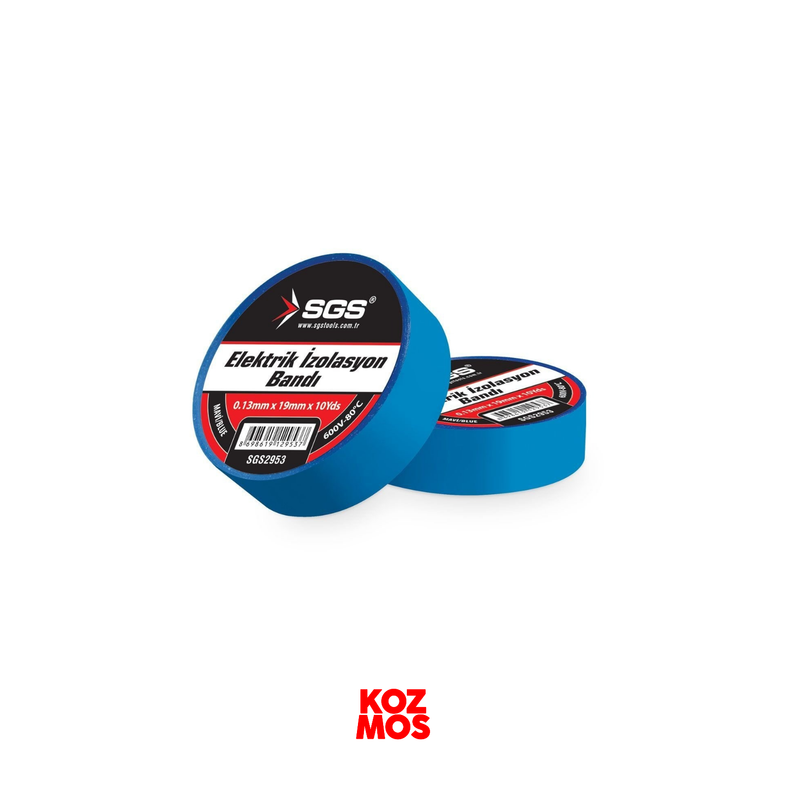 Elektrik bandı mavi - sgs