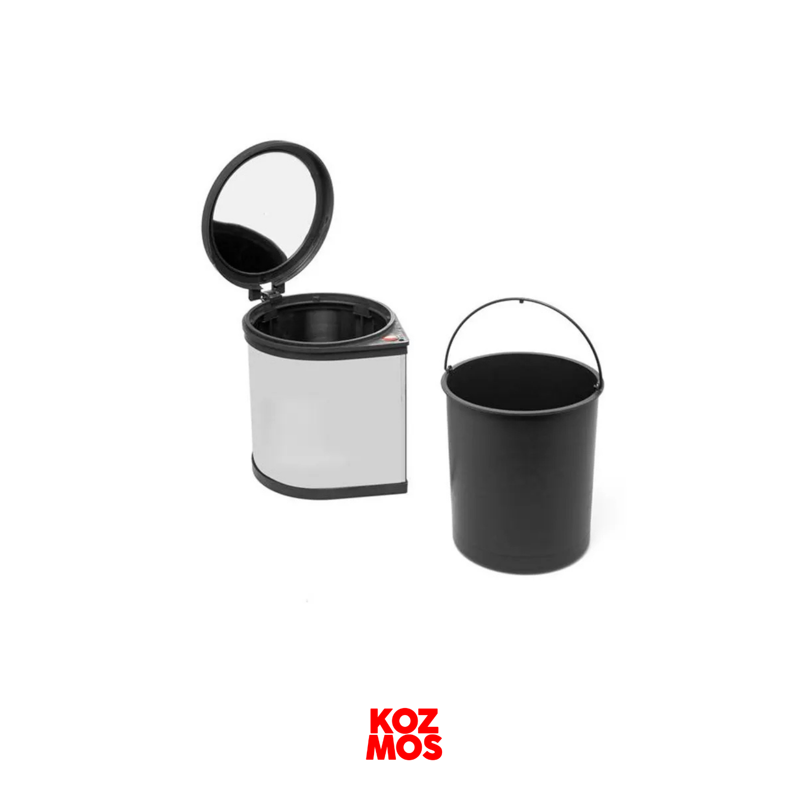 Dolap i̇çi paslanmaz çöp kovası