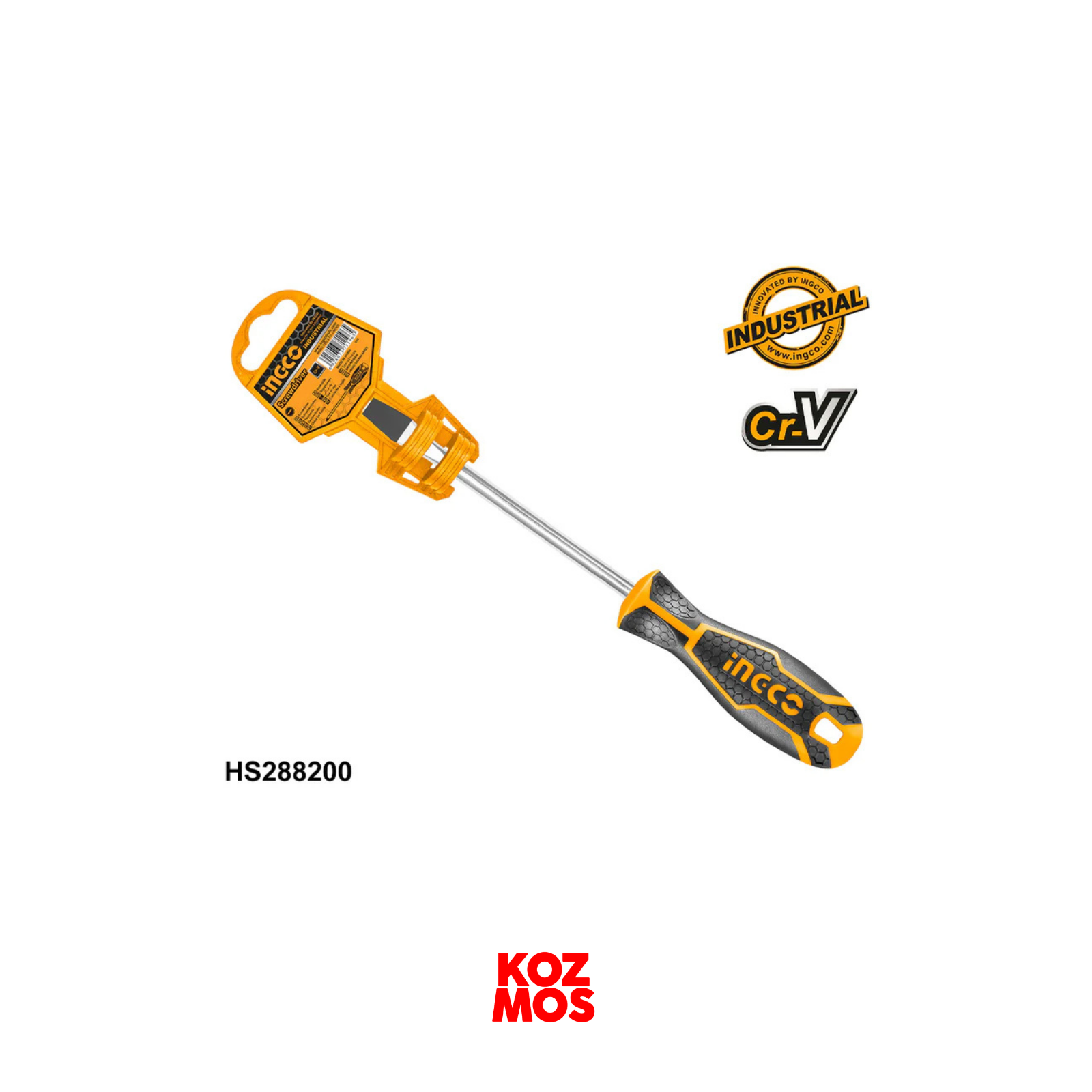 İngco hs288200 8x200 düz tornavida