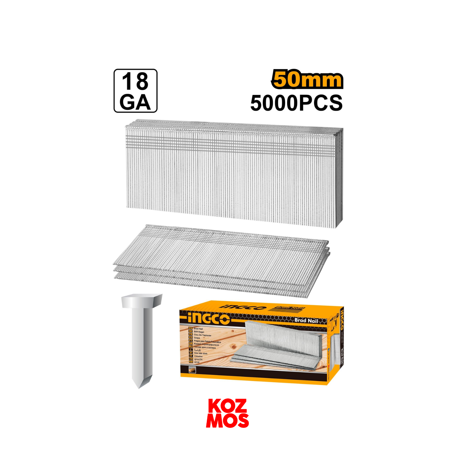 İngco ana18501 50mm çivi 5000 adet