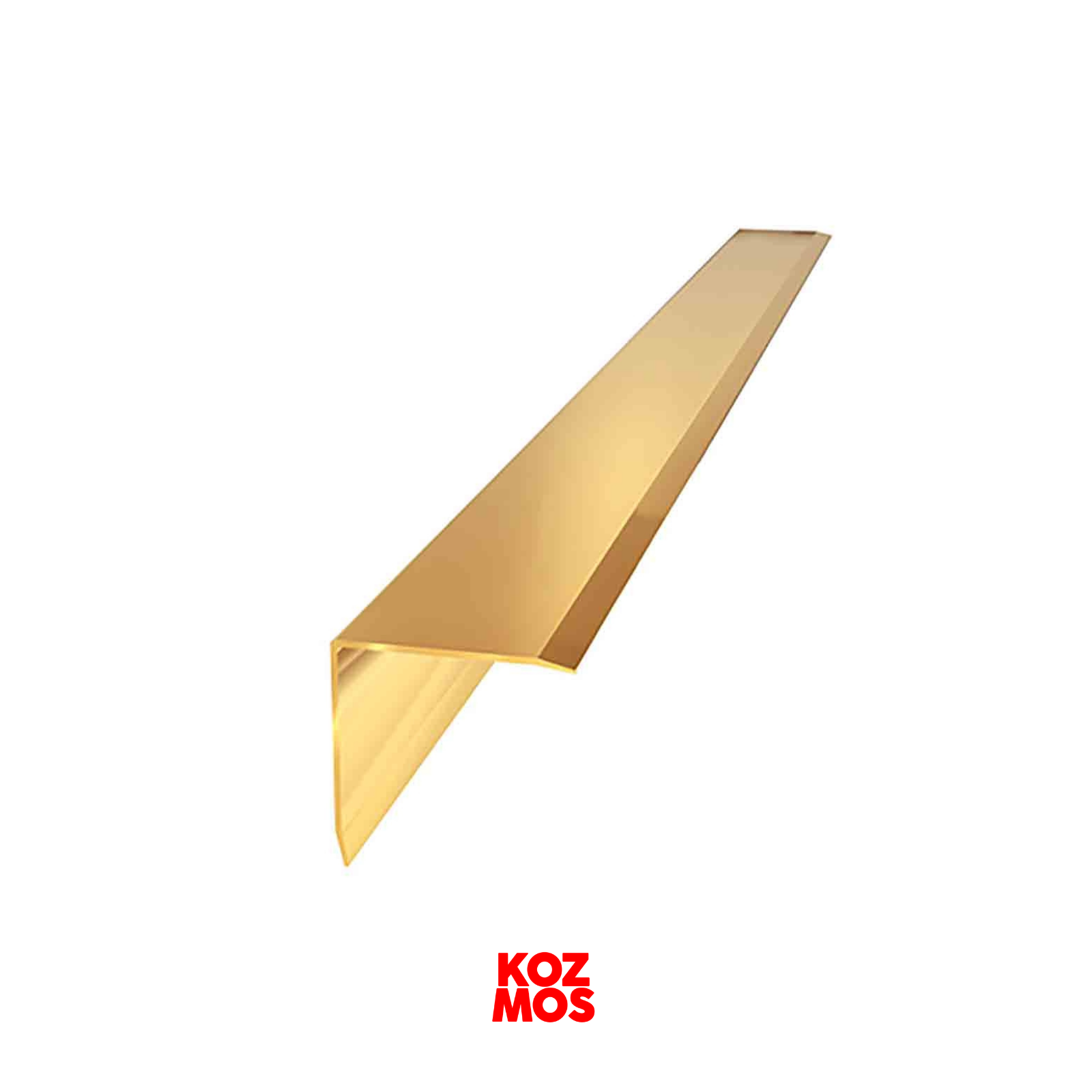 10x10x2mm alüminyum gold köşebent l profil 2.7 metre