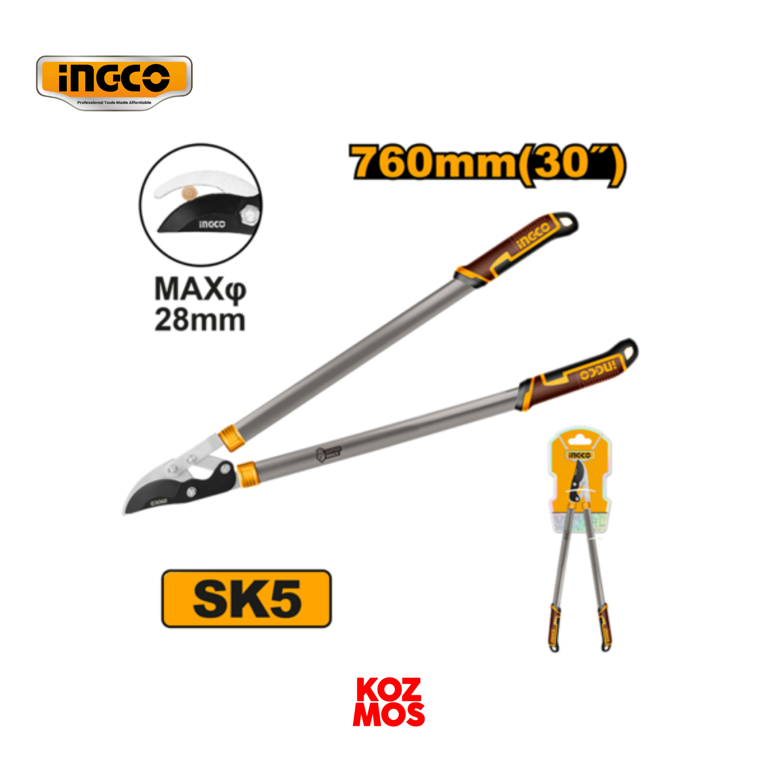 İngco hlt7401 uzun sap budama makası