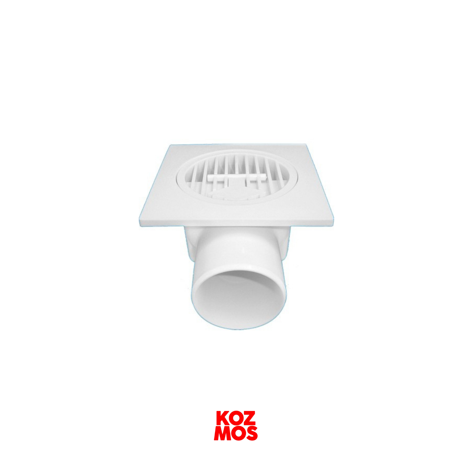 15x15 alt çıkış plastik yer sifonu