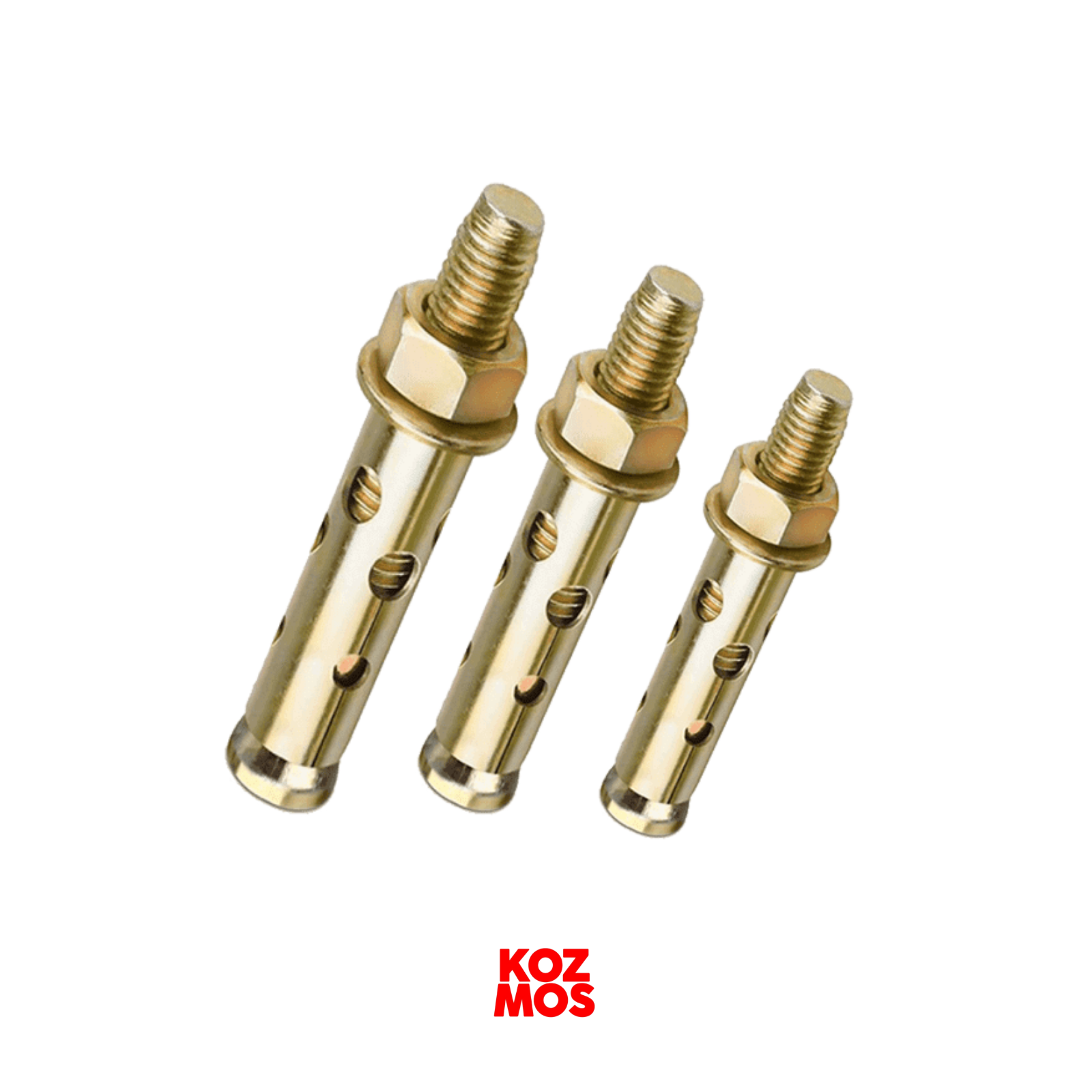 Çelik dübel gömlekli m16x120mm