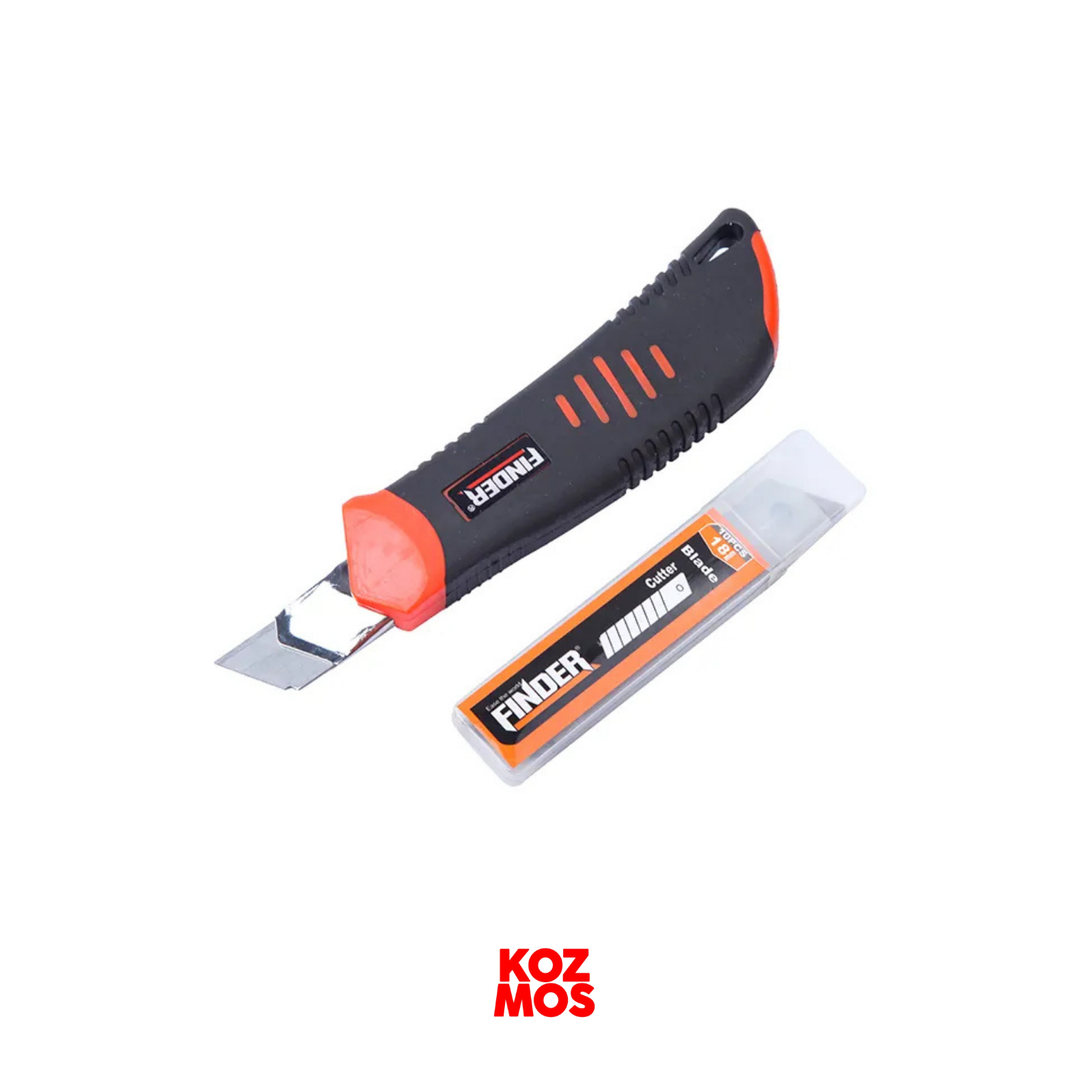 Metal maket bıçağı 18 mm - yedekli - finder 191799