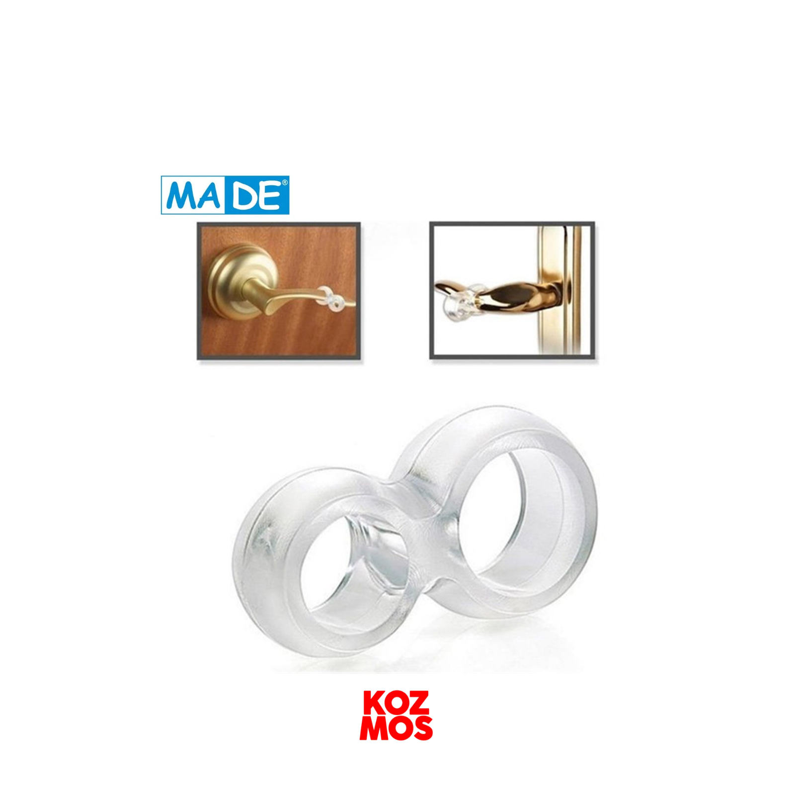 Kol kapı tamponu - şeffaf - made