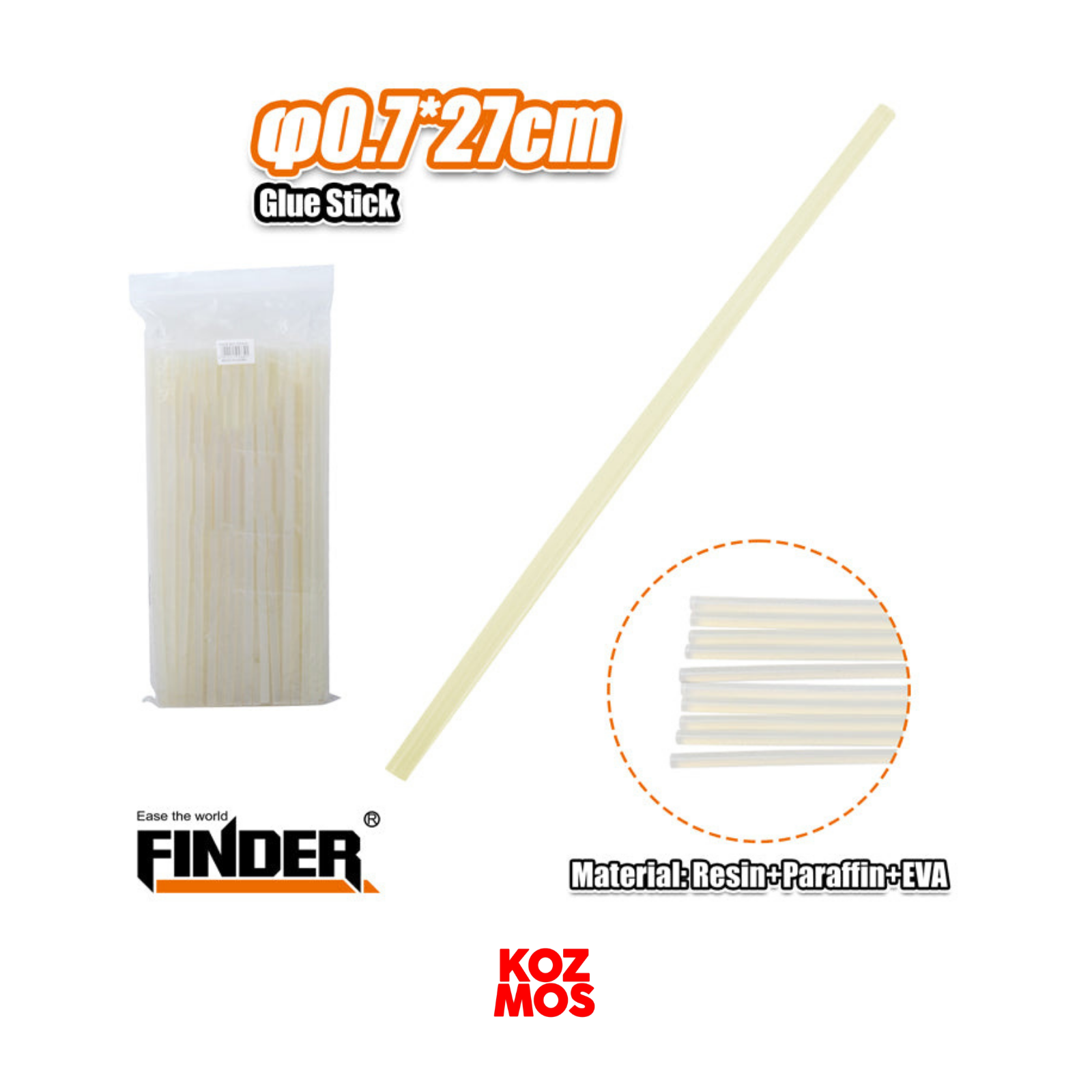 Mum silikon kalın 1 kg - finder