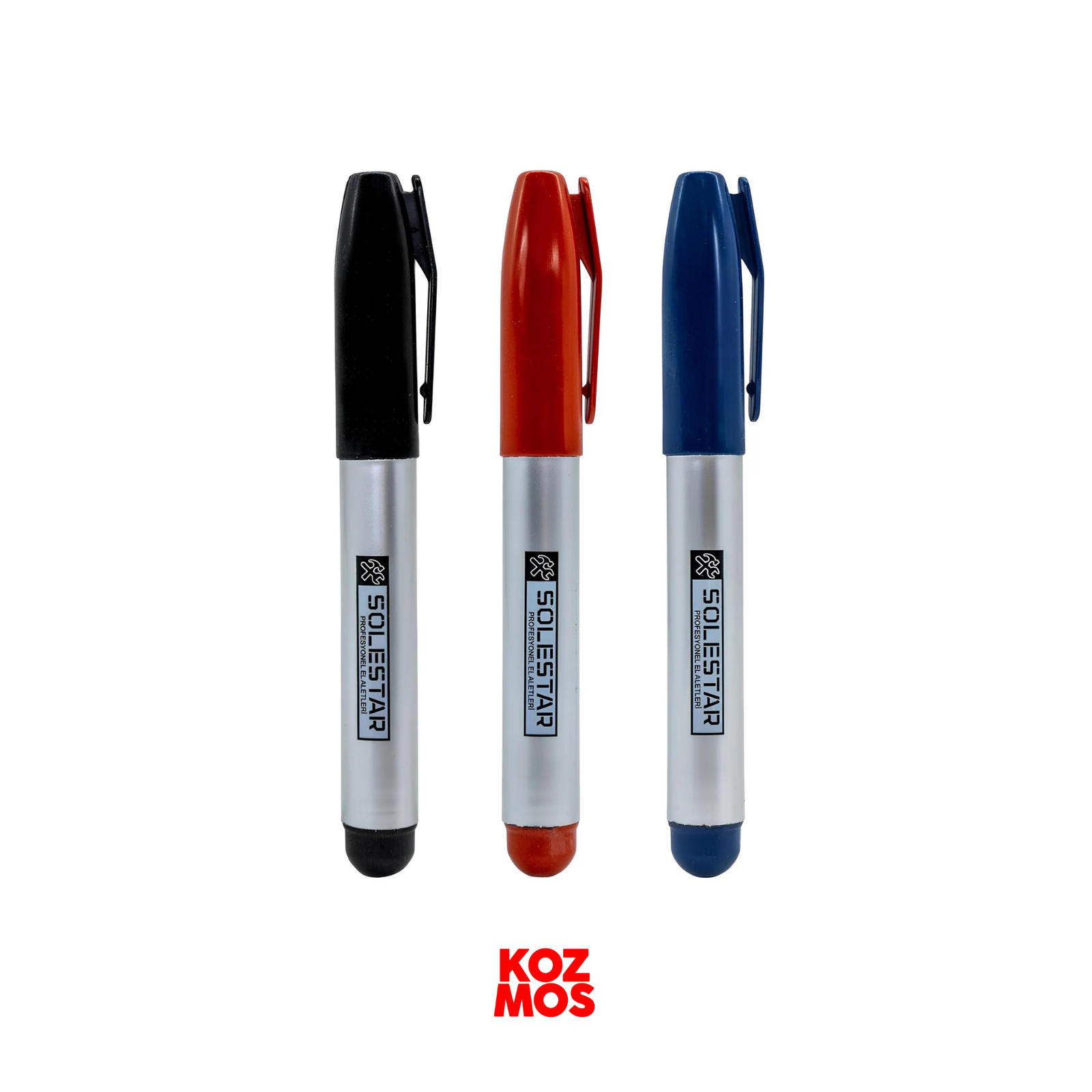 Permanent marker 10 adet - siyah